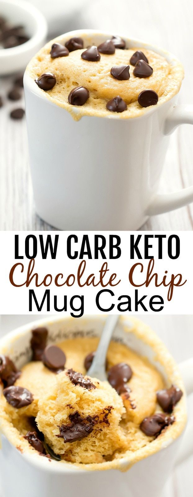 Keto Chocolate Chip Mug Cake -   9 cake For Kids low carb ideas