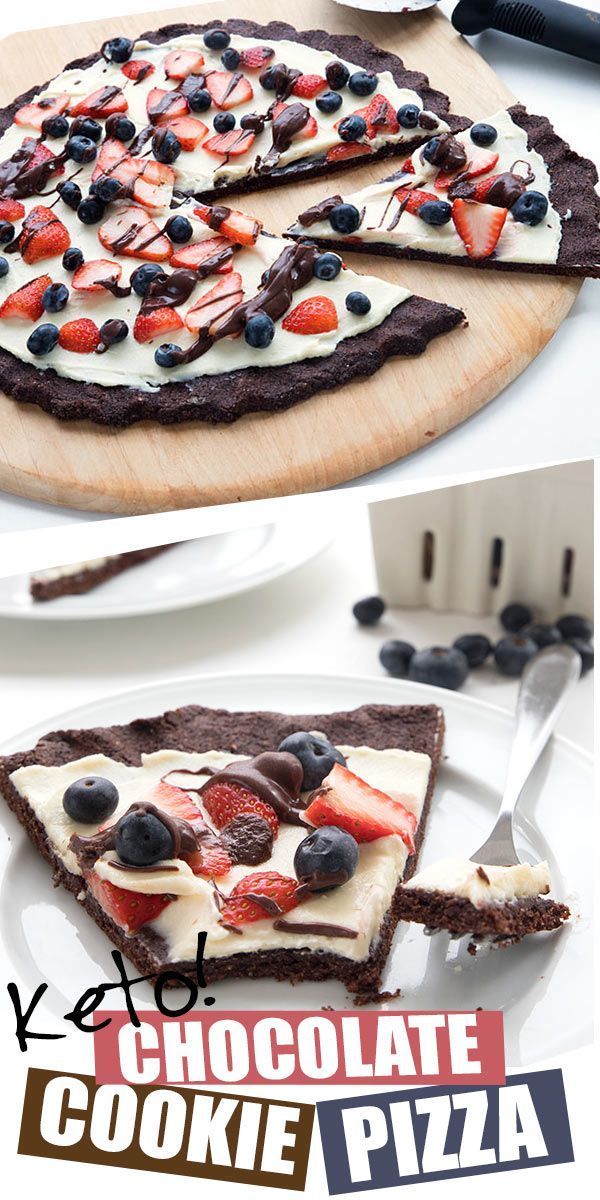 Keto Cookie Pizza -   9 cake For Kids low carb ideas
