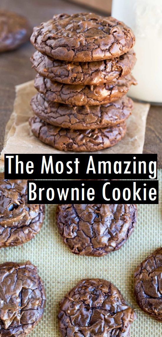 The Most Amazing Brownie Cookie -   9 desserts Amazing sugar ideas