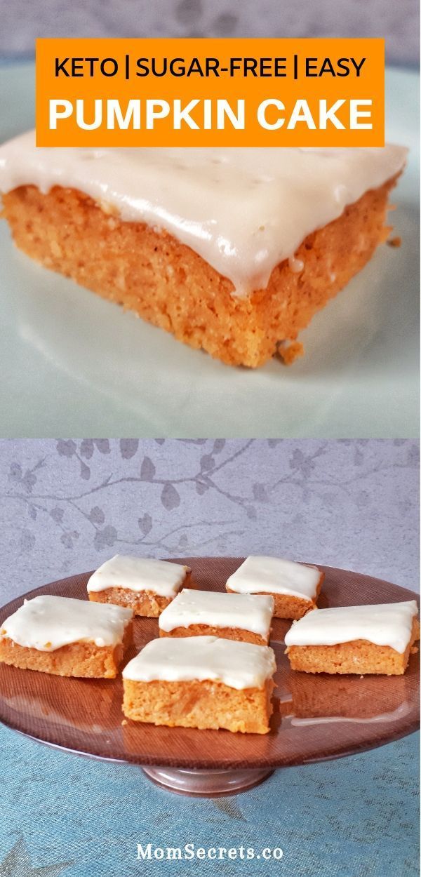 Keto & Low Carb Pumpkin Cake -   9 desserts Amazing sugar ideas