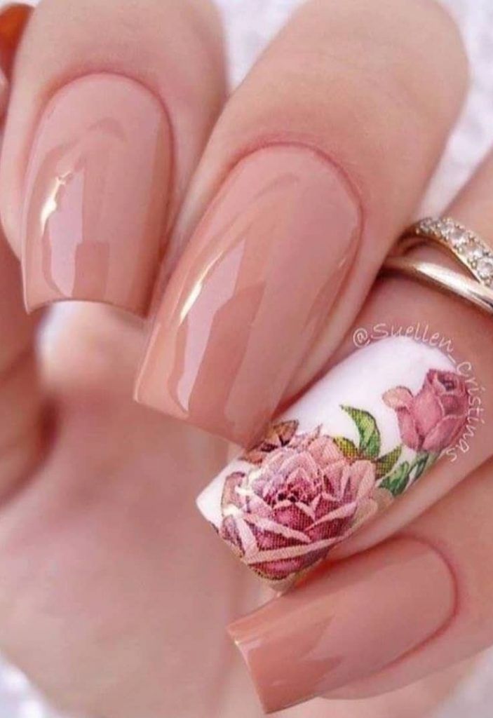 40 Stylish Easy Nail Polish Art Designs for This Summer for 2019 - Page 28 of 40 -   9 hair Easy nail polish ideas