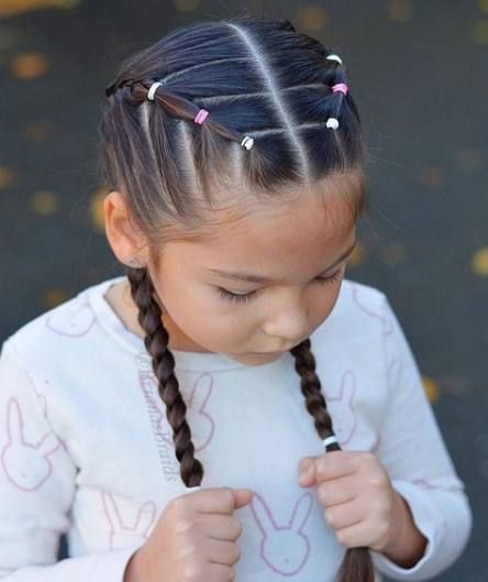 9 hairstyles For Kids tutorials ideas