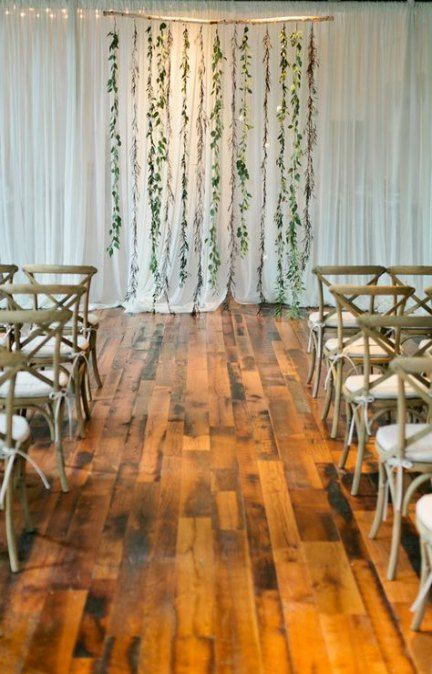 22+ Trendy wedding arch alternative indoor ceremony backdrop -   9 wedding Vintage indoor ideas