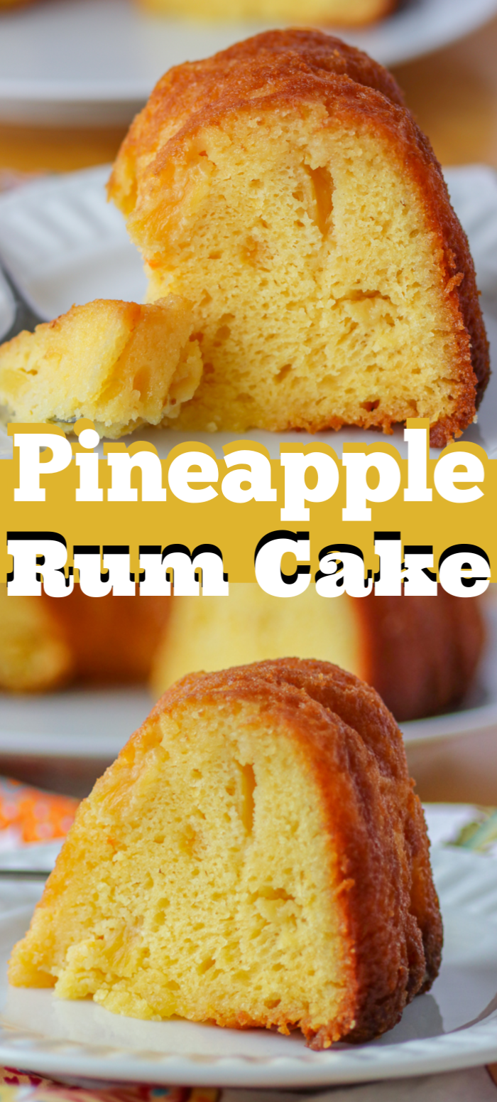Pineapple Rum Cake -   10 desserts Fun cake mixes ideas