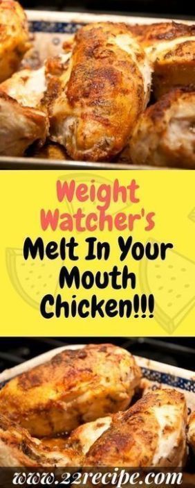 22 Easy Weight Watchers Chicken Recipes with SmartPoints -   11 healthy recipes Easy no meat ideas