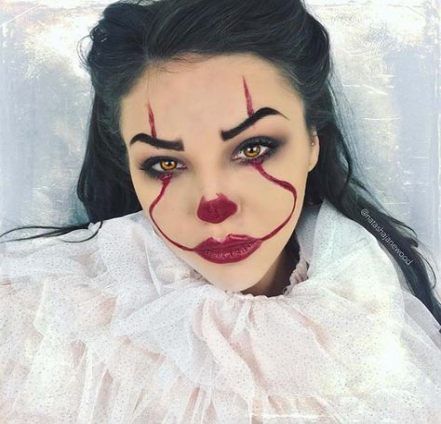 New Makeup Halloween Clown Make Up 67+ Ideas -   11 makeup Halloween zumbi ideas