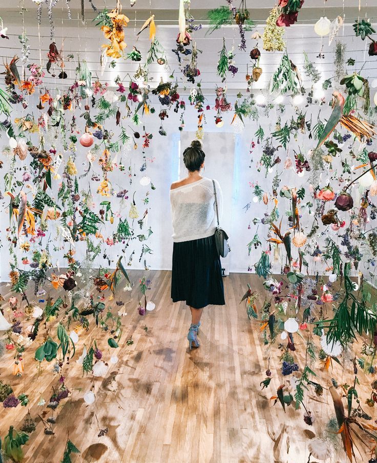 You Have to See This Flower Installation Before It's Gone -   11 planting Art installation ideas