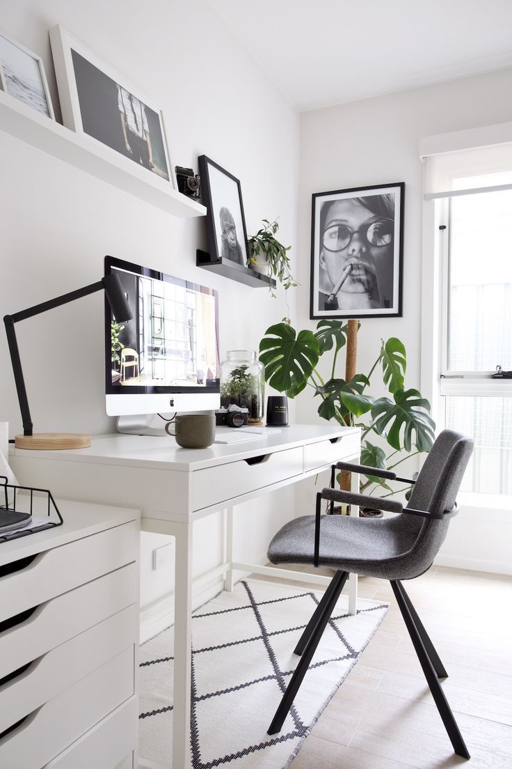 Adjustable Storage Desk Espresso Brown - Room Essentialsв„ў -   11 planting Office decor ideas