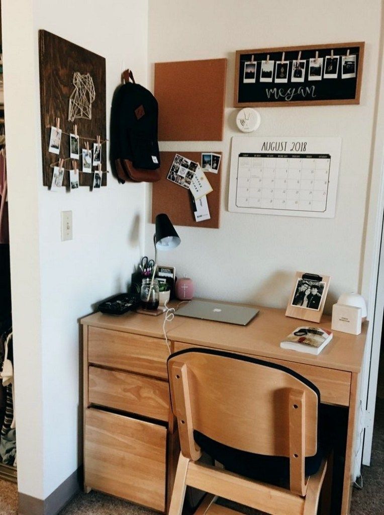 26+ This Dorm Room Is Proof You Don't Have to Splurge -   11 room decor Dorm schools ideas