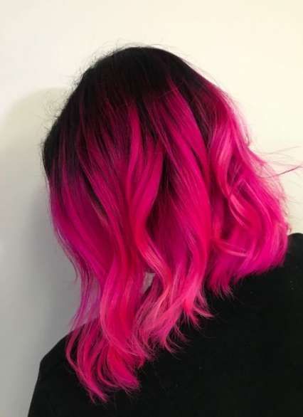 64+ ideas for hair pink balayage hairstyles -   12 dyed hair Pink ideas