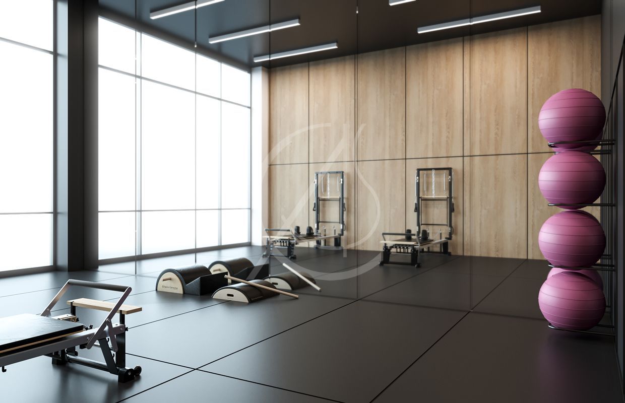 Ladies' Fitness Center Interior Design - Riyadh, Saudi Arabia -   12 fitness Gym interior ideas