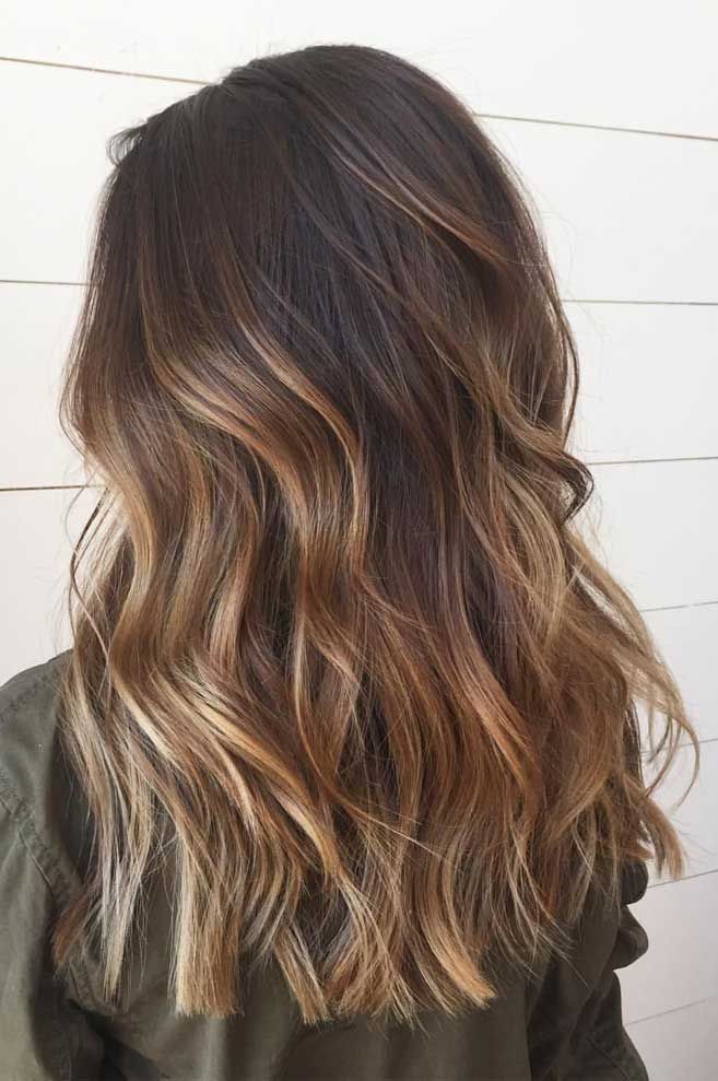 49 Beautiful Light Brown Hair Color To Try For A New Look -   12 hair Inspo highlights ideas