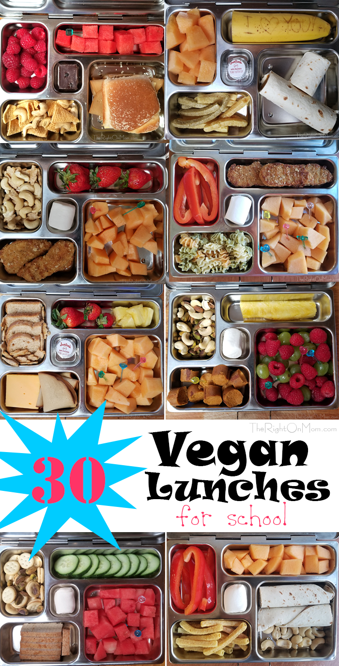 30 Vegan School Lunches -   13 healthy recipes Lunch vegan ideas