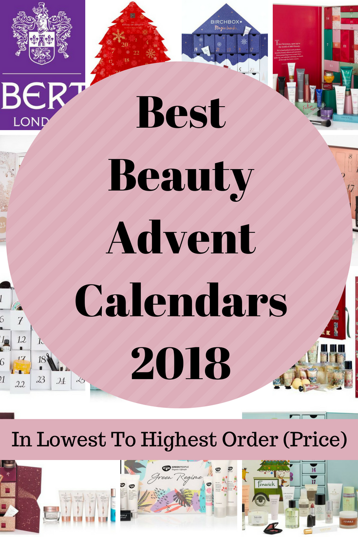 Best Beauty Advent Calendars 2018 - Harrods, Jo Malone, Glossybox, -   13 makeup Christmas calendar ideas
