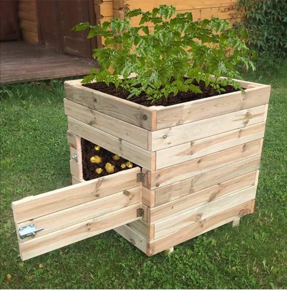 Potato Planter Box Plan/planter box plan/pdf plan/garden Box plan/veggy planter plan/woodcrafting/Wood planter plan/ wood pdf/wood pdf plan -   13 planting Garden boxes ideas