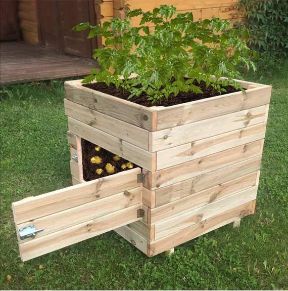 13 planting Garden boxes ideas