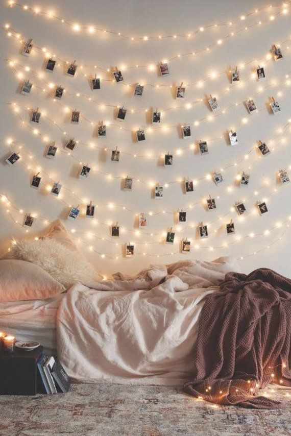 13 room decor Art string lights ideas