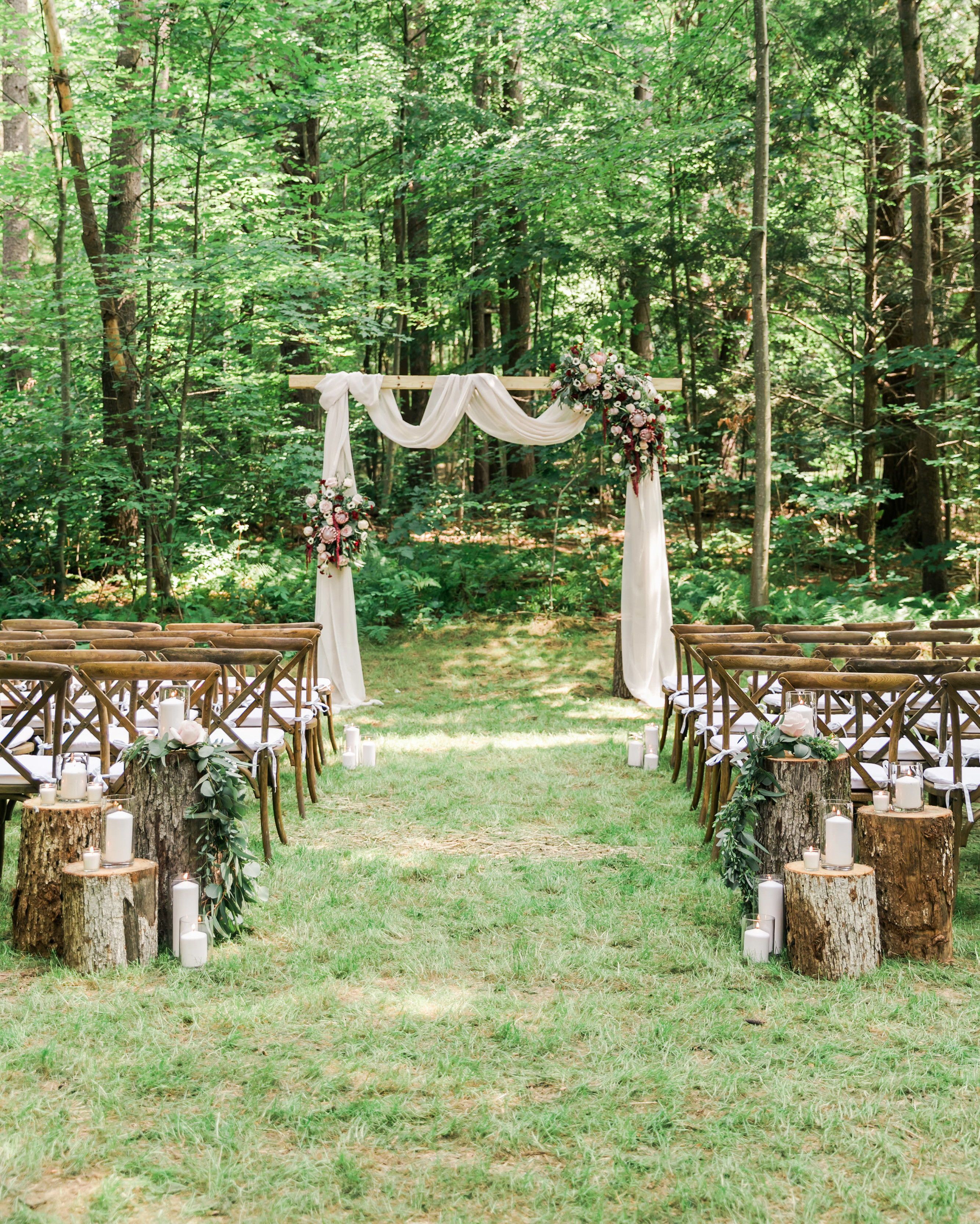 An Intimate Wedding at the Bride's Family Home in Massachusetts -   13 wedding Outdoor small ideas