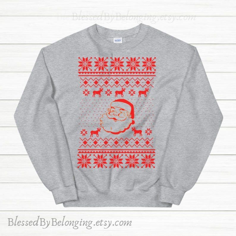 Christmas Sweater-Santa Sweatshirt-Ugly Christmas Sweater-Christmas Sweatshirt Women-Christmas Shirt Women-Christmas Tshirt-Holiday Sweater -   13 women’s jewelry Trends shirts ideas
