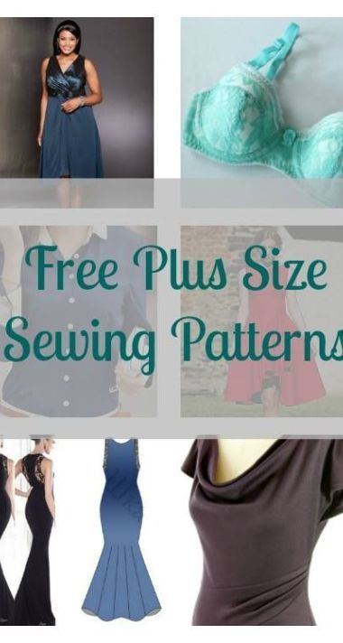 FREE Plus Size Sewing Patterns -   14 DIY Clothes Plus Size awesome ideas