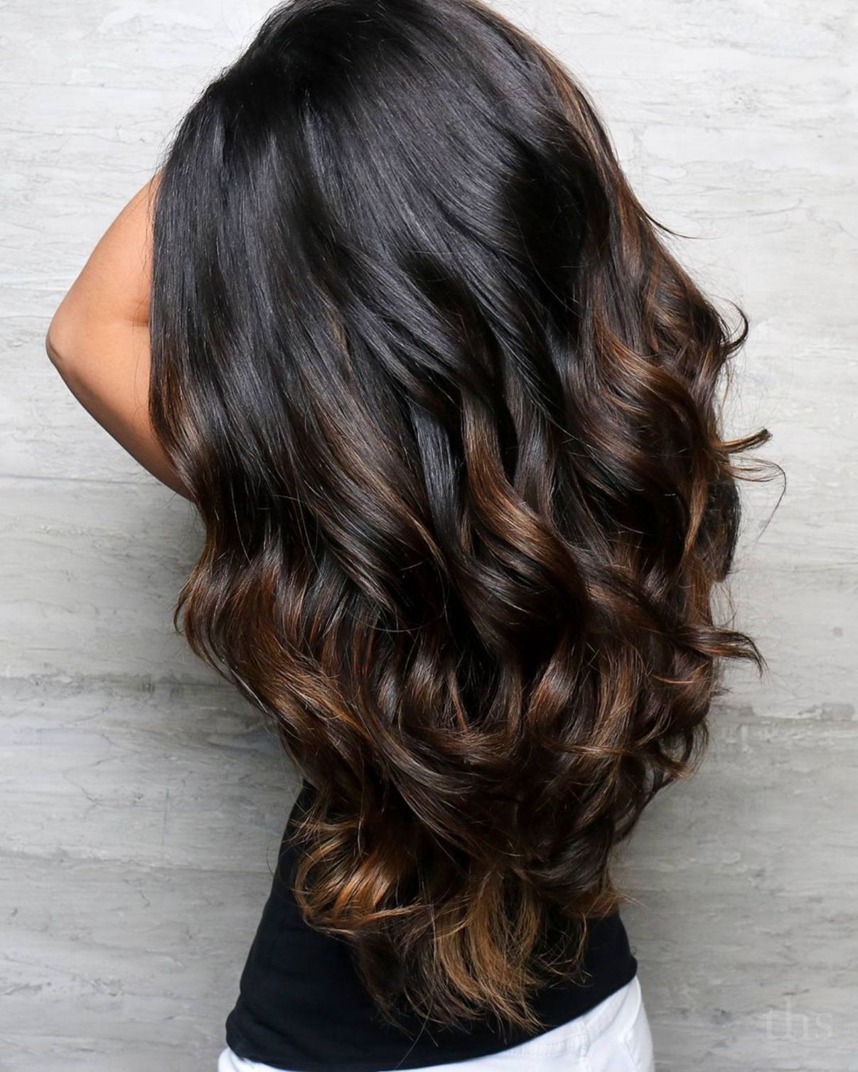 60 Hairstyles Featuring Dark Brown Hair with Highlights -   14 hair Black brown ideas