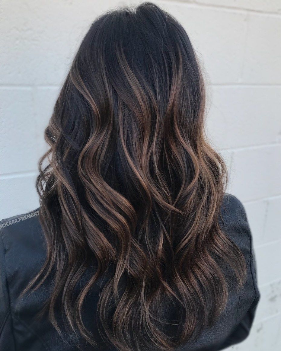 60 Hairstyles Featuring Dark Brown Hair with Highlights -   14 hair Black brown ideas