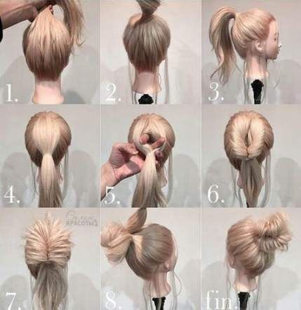 27+ Ideas Hair Easy Quick Simple Updo Hairstyle For 2019 -   14 hair Easy quick ideas