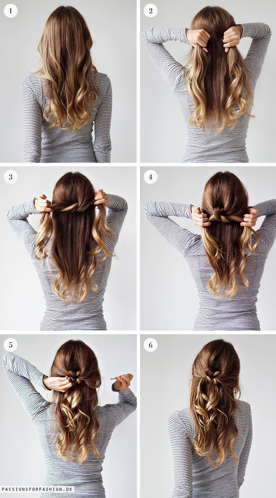 Peinados que puedes lograr haci?ndole un ‘twist' a tu cabello -   14 hair Easy quick ideas