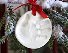 Better Than Salt Dough (Homemade Clay for Ornaments or Handprints) -   14 holiday Gifts hand prints ideas