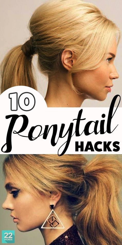 Ten Ponytail Hacks That Will Completely Change the Way You Look! -   15 hairstyles Tutorial beauty hacks ideas