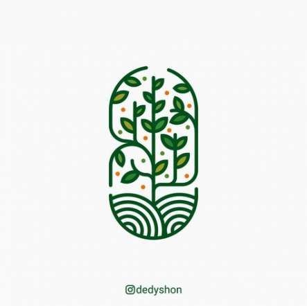 20+ Trendy Plants Logo Geometric -   15 indoor planting Logo ideas