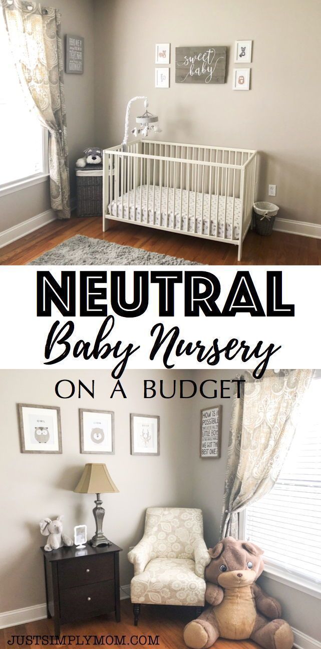 Neutral Nursery on a Budget -   15 room decor Boys gender neutral ideas