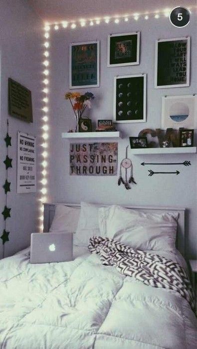 32+ Awesome Teen Girl Bedroom Ideas That Are Fun and Cool -   15 small room decor DIY ideas