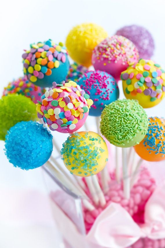 50 Pack Paper Confection Sticks - Lollipops - Cake Pops - Candies - Flags - 4 Inches -   16 cake Pops originales ideas