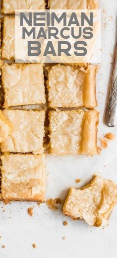 Neiman Marcus Bars -   16 desserts Cheesecake treats ideas