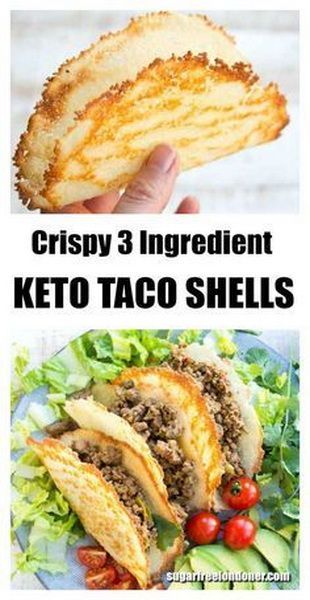 Crispy Keto Taco Shells Recipe -   16 diet Best recipes for ideas