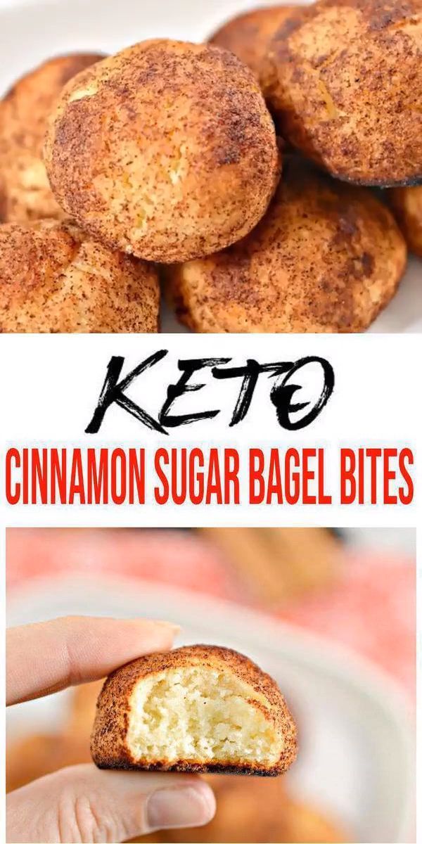 BEST Keto Bagels! Low Carb Keto Cinnamon Sugar Bagel Bites Idea – Quick & Easy Ketogenic Diet Recipe – Breakfast – Snack – Dessert -   16 diet Best recipes for ideas