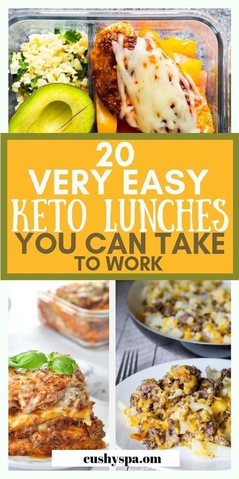 20 Easy Keto Lunch Ideas for Work You Have to Try -   16 diet Best recipes for ideas