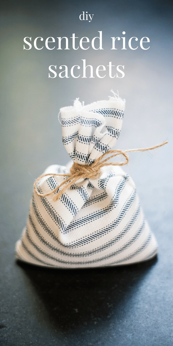 DIY Scented Sachets with Rice and Essential Oils -   16 fabric crafts essential oils ideas