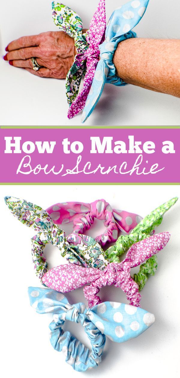 How to Make Bow Scrunchies -   17 DIY Clothes For Teens do it yourself ideas