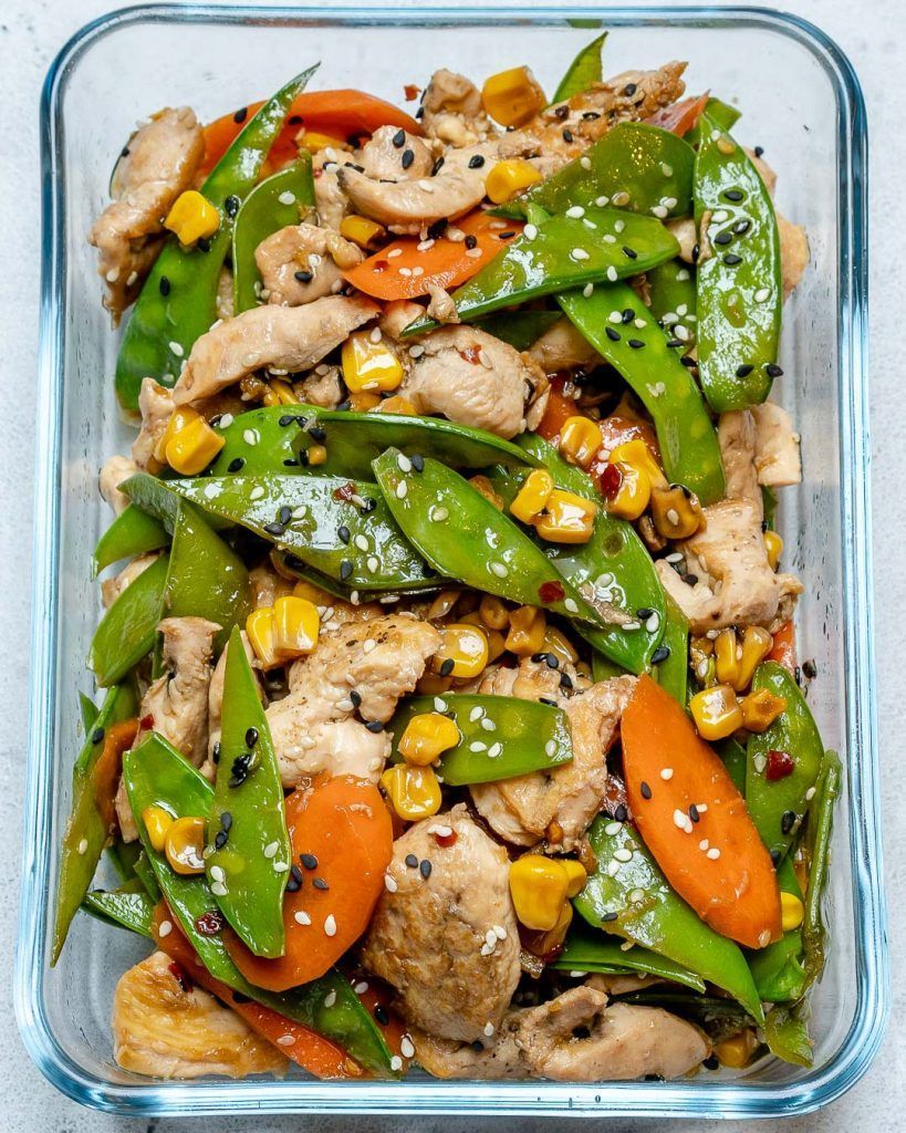 Super-Easy Chicken Stir Fry Recipe for Clean Eating -   17 healthy recipes Clean easy ideas