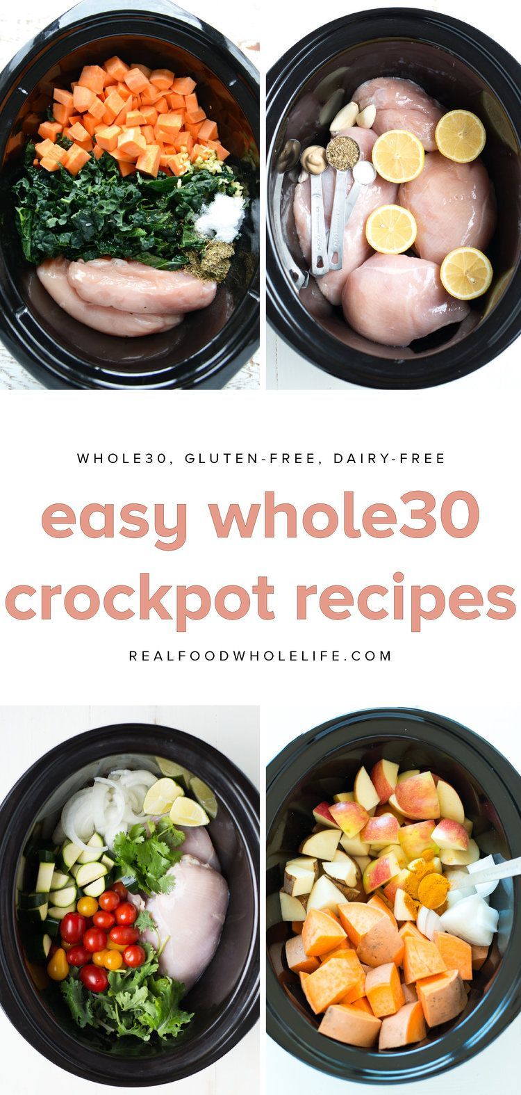 23 Easy Whole30 Crockpot Recipes to Throw in Your Slow Cooker -   17 healthy recipes Clean easy ideas