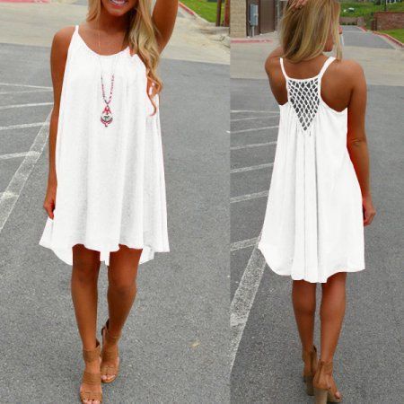 Clothing -   17 sleeveless dress Summer ideas