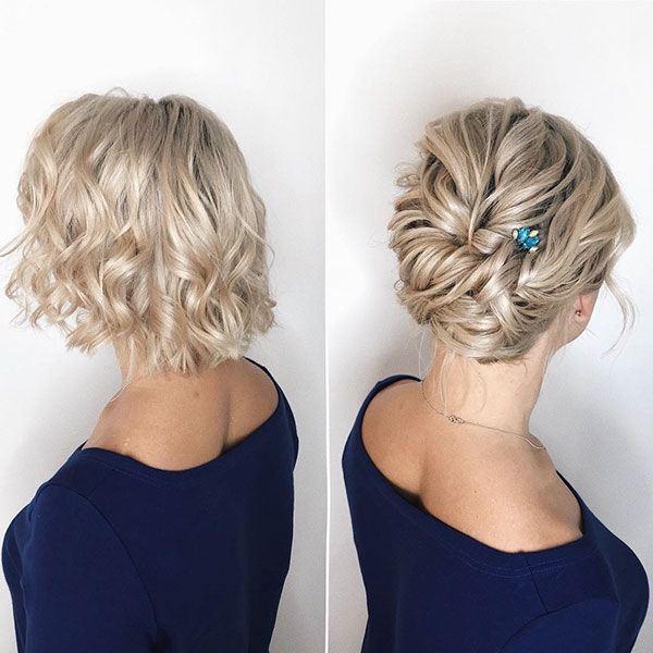 40+ Wedding Hairstyles for Short Hair -   17 wedding hairstyles Short ideas