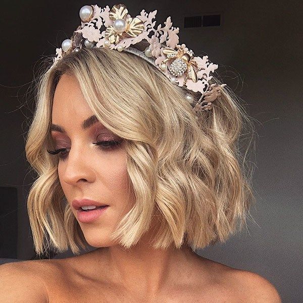 Wedding Hairstyles for Short Hair 2019 -   17 wedding hairstyles Short ideas