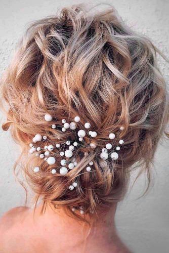 30 Lovely Wedding Hairstyles For Short Hair -   17 wedding hairstyles Short ideas