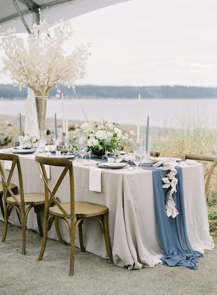 17 wedding Table beach ideas
