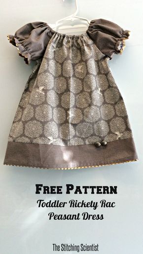 Free Toddler Peasant Dress Pattern -   18 dress Patterns peasant ideas