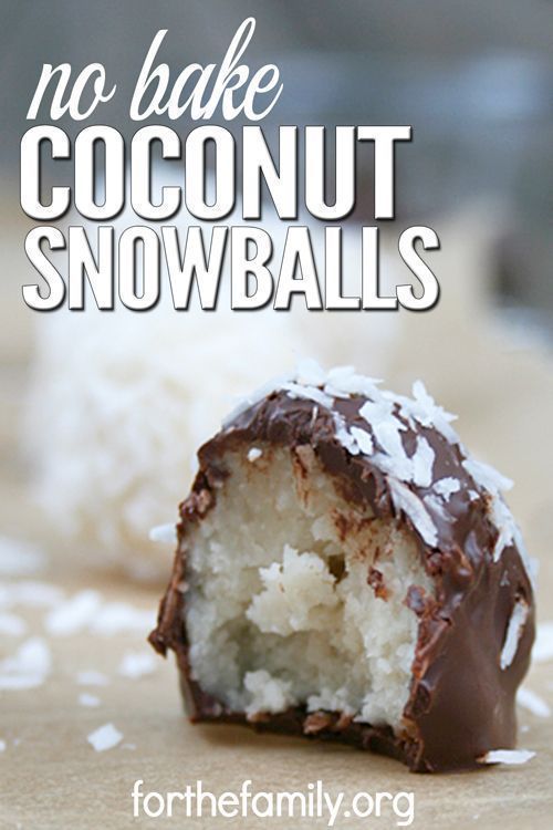 No Bake Coconut Snowballs -   18 holiday Appetizers no bake ideas