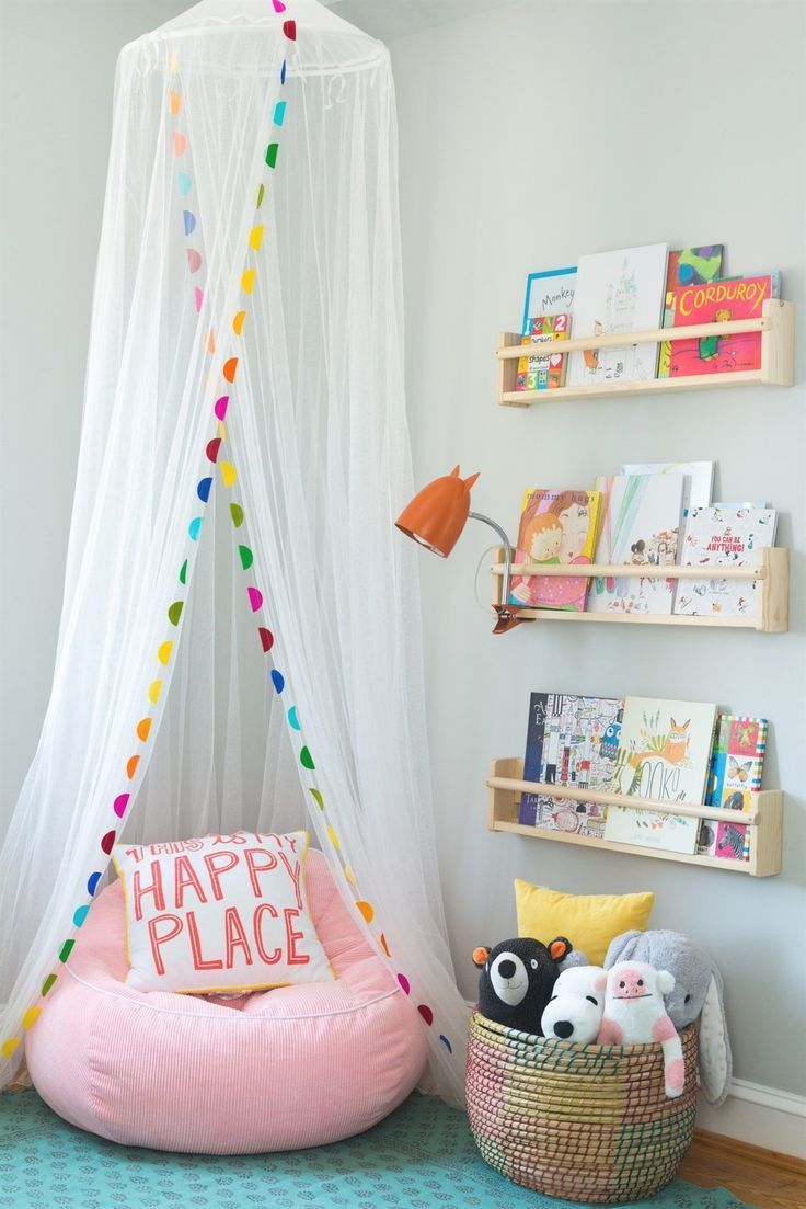 Toddler's Whimsical Bedroom Makeover -   18 room decor for kids ideas